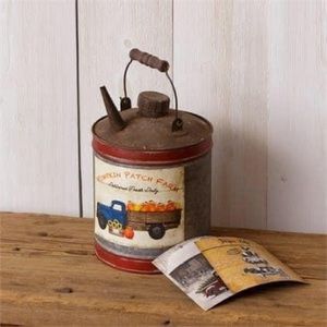 Metal Oil Can With 3 Magnets
Measurements: 10" x 6.5"